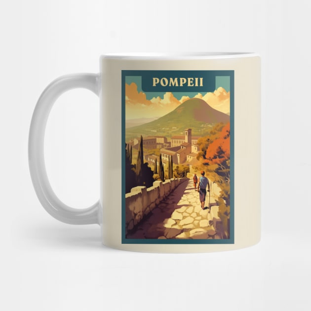 Pompeii by Retro Travel Design